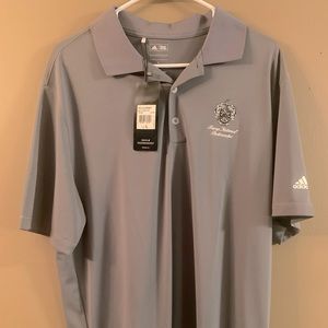 Adidas Polo Golf Size L with Trump National Bedminster Logo BRAND NEW with tags